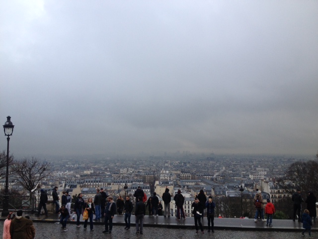 パリの絶景が一望できました！