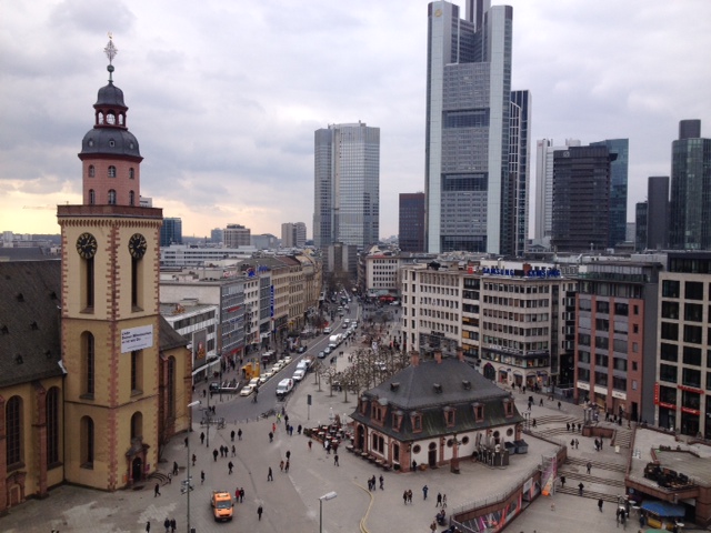 フランクフルトの街々を探索！