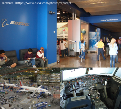 シアトルボーイング工場見学