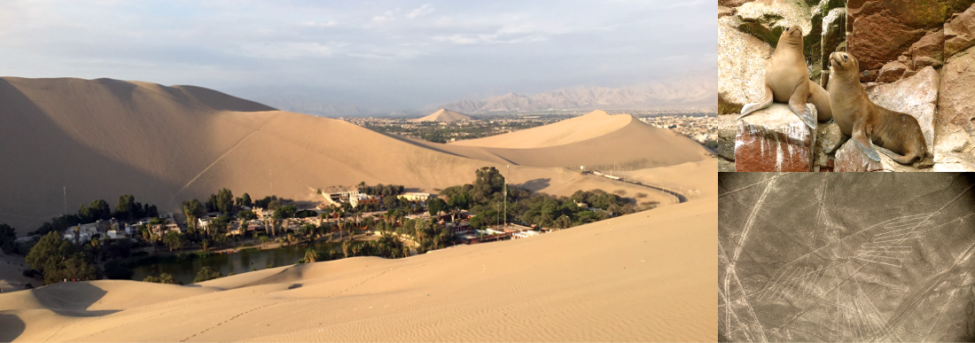 ナスカ・リマから行ける 絶景の写真