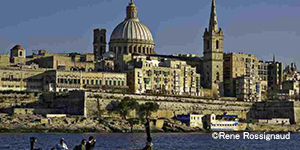 エミレーツ航空利用のヨーロッパ(マルタ)＆ドバイの魅力あふれる、バレッタ