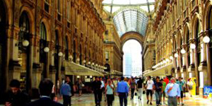エミレーツ航空で行くミラノ＆ドバイでチェックしたい、ガレリア