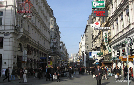 エミレーツ航空利用のヨーロッパ(ウィーン)＆ドバイではケルントナー通りもおすすめ