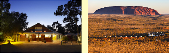 エアーズ・ロック　ケアンズ×シドニー