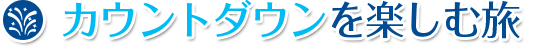 カウントダウンを楽しむ旅