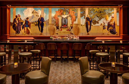 セント レジス ホテル ニューヨーク / 壁画が特徴的な、ニューヨークで超有名なキング コール バー