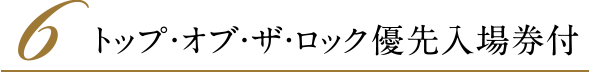 ６．トップ・オブ・ザ・ロック優先入場券付
