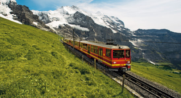 ユングフラウ鉄道 の魅力
