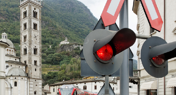 イタリアの街　ティラーノ