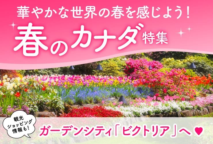 ビクトリアの最旬情報 海外旅行 海外ツアー 国内旅行ならトラベルスタンダードジャパン