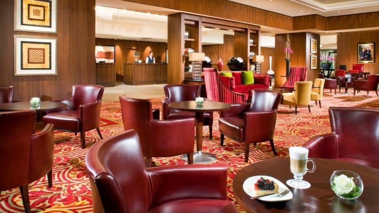 マリオット ロビー