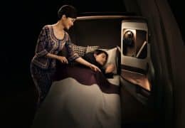 シンガポール航空ビジネスクラスの様子