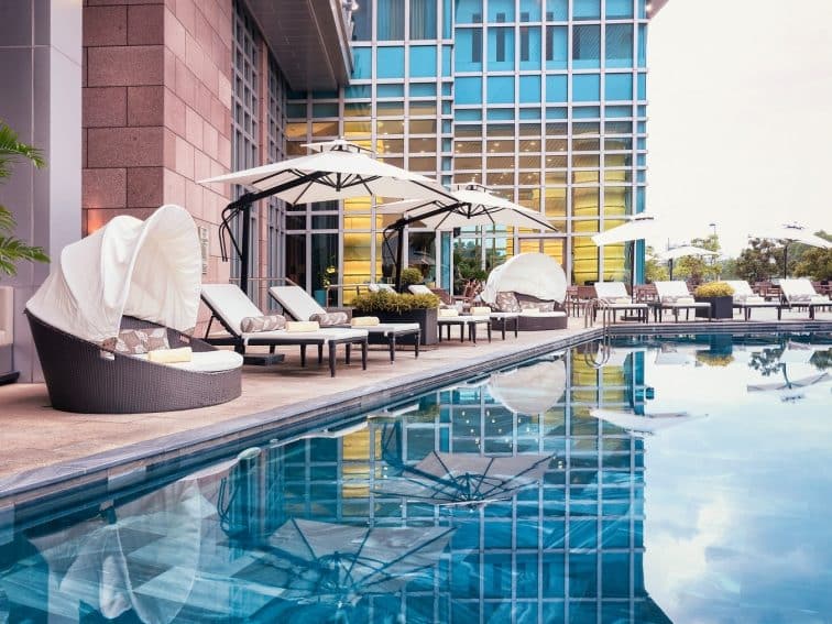 グランメルキュールダナンのプール