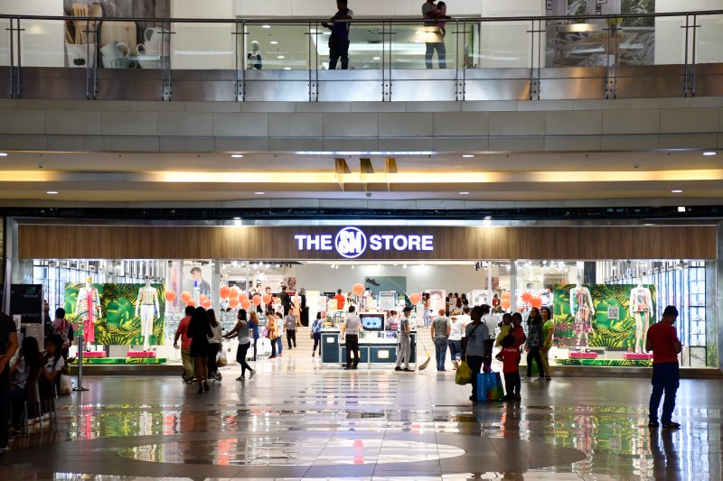 shopping at SM city cebu philippines