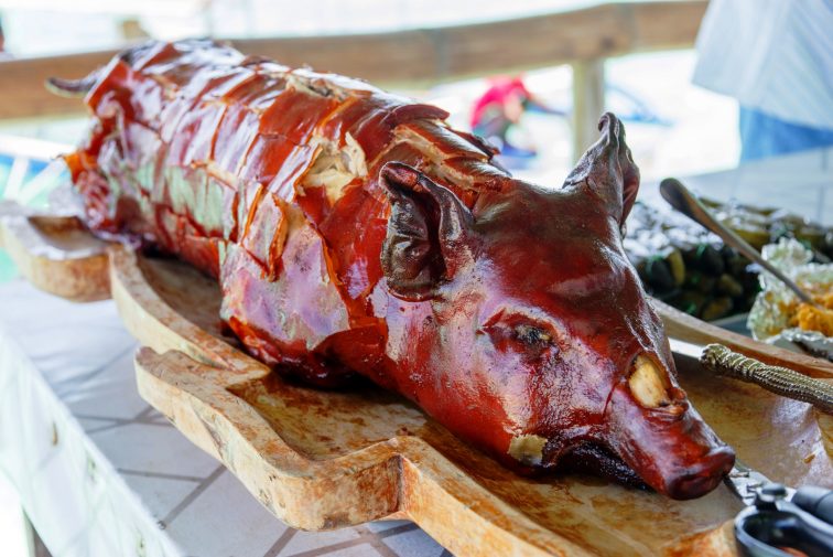 Famous Philippines food - Lechon