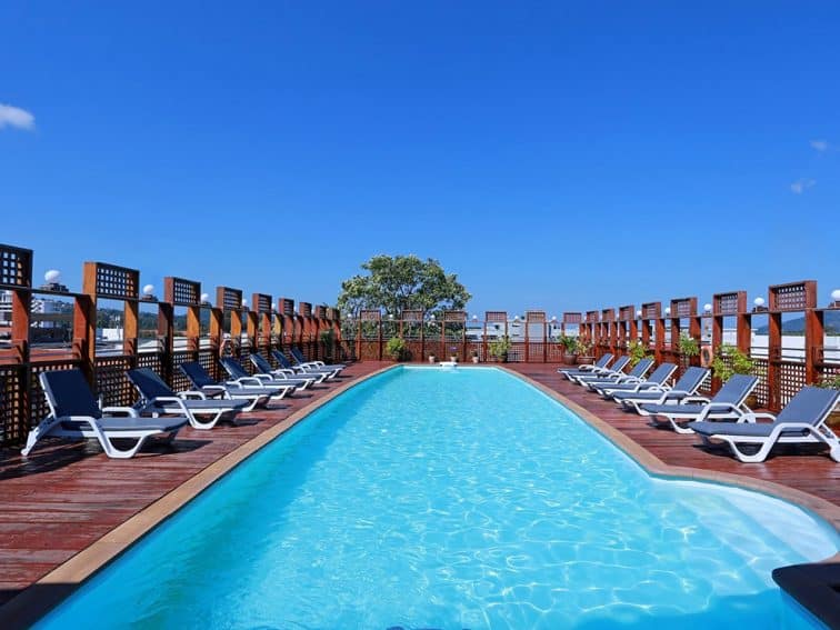 デイズインパトンのルーフトッププール デイズインパトンのルーフトッププール