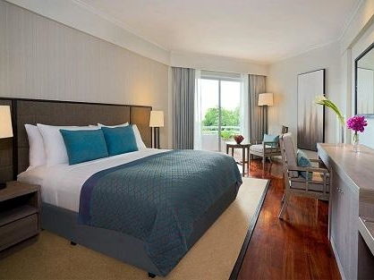 アヴァニホテルのデラックスルームの客室