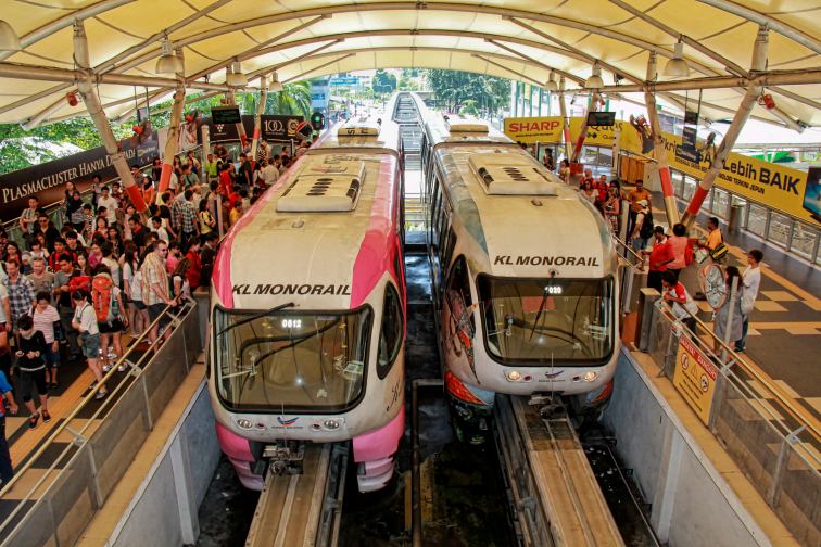 マレーシアのリッツカールトンの最寄り駅は「ブキビンタン駅」