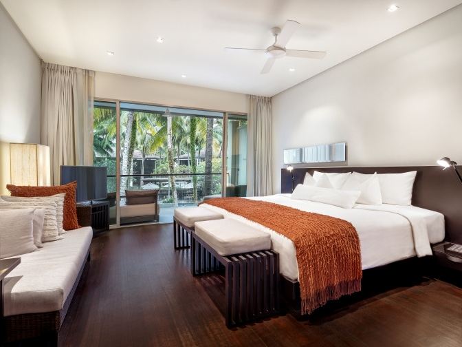 ツインパームスプーケットのデラックスパームルーム