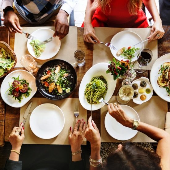 dining together