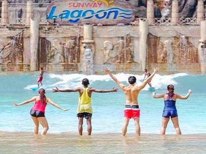 クアラルンプールのアミューズメントパーク「サンウェイラグーン」 クアラルンプールのアミューズメントパーク「サンウェイラグーン」