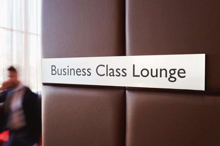 business class lounge