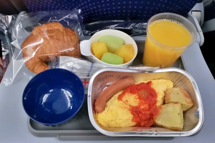 アエロメヒコ航空・機内食