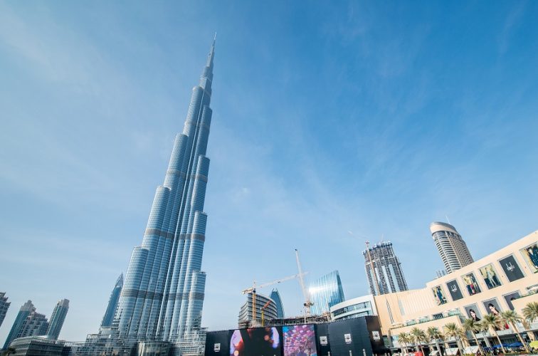 ドバイ ブルジュハリファ