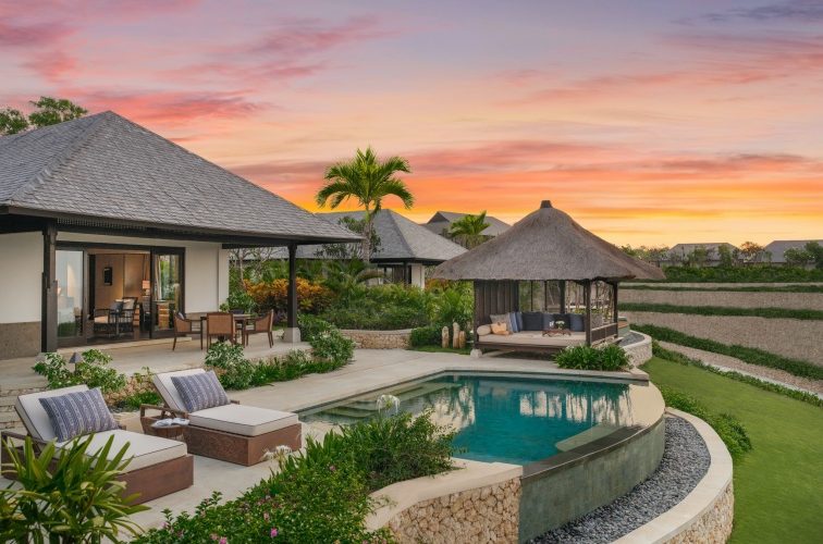 -- HEROSHOT - Ocean Pool Villa - During Sunset