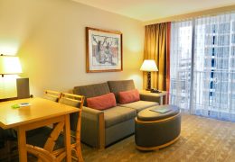 Embassy Resorts living room