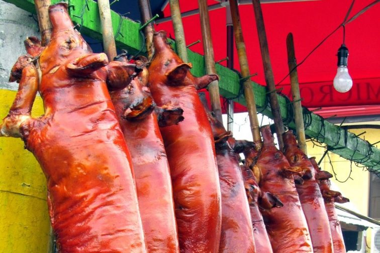 philippines traditional dish lechon
