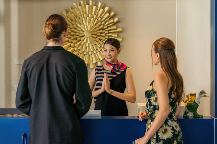 海外インターンシップ タイのホテル