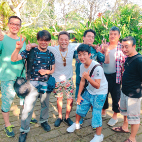 アニキとの交流の様子