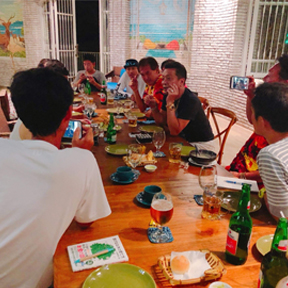 アニキとの交流の様子