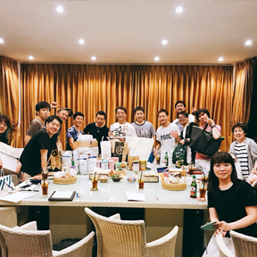 アニキとの交流の様子