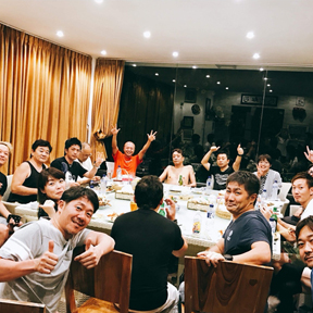 アニキとの交流の様子