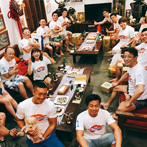 アニキとの交流の様子