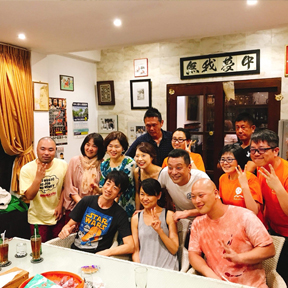 アニキとの交流の様子