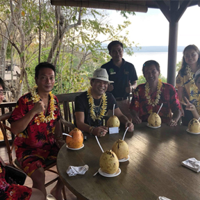 アニキとの交流の様子