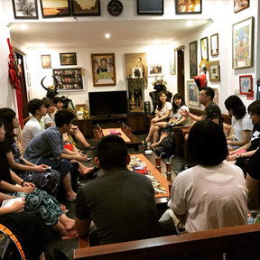 アニキとの交流の様子