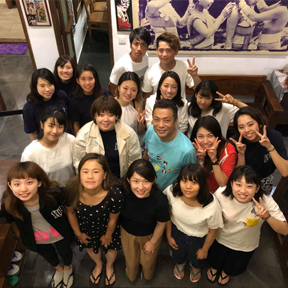 アニキとの交流の様子