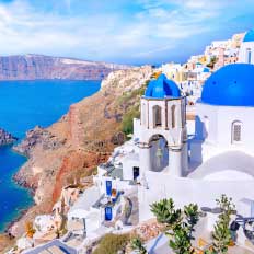 サントリーニ島