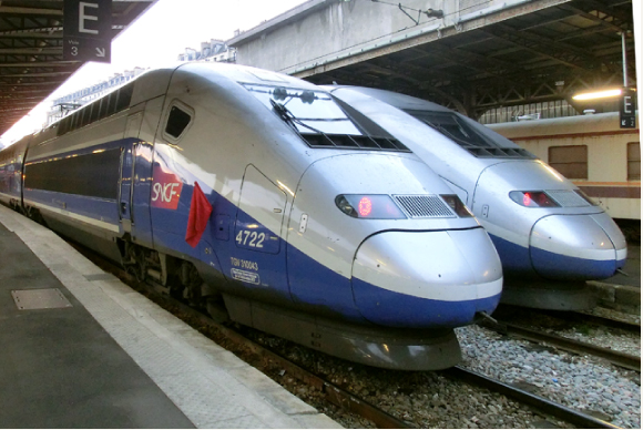 TGV（ティージーヴィ）の車体