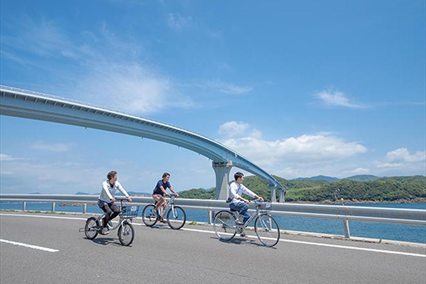 無料のレンタサイクルで伊王島探索