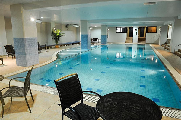 石垣島では数少ない屋内プール