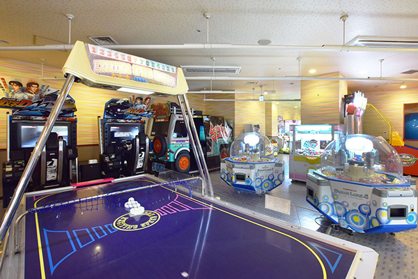 約40台のゲームが揃うゲームコーナー(イメージ)