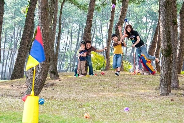 子供も楽しめるアクティビティーが充実