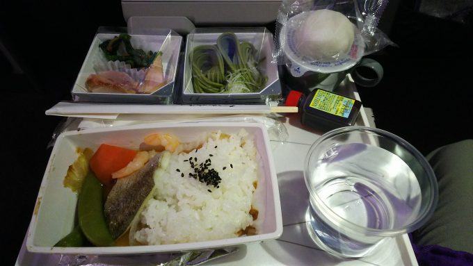マレーシア航空の機内食