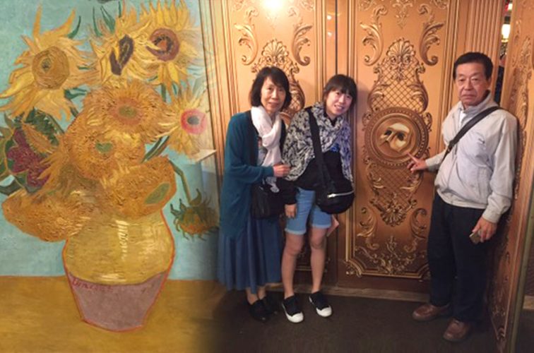 両親素敵な時間を過ごしました