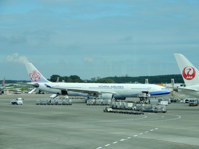 今回乗ったチャイナエアライン